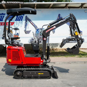 Neushoorn Hydraulische Rupsgraafmachine 0.8 Ton 1 Ton 1.5 Ton 2 Ton Mini Graafmachine Diesel Met Epa Euro 5 Motor - Product Image 3