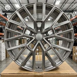 Jantes forgées sur mesure en aluminium aérospatial 6061-T6, à rayons multiples, maille complexe, à rayons en Y fendus, 18 19 20 21 22 pouces, compatibles <span class=keywords><strong>RS7</strong></span> - Product Image 1