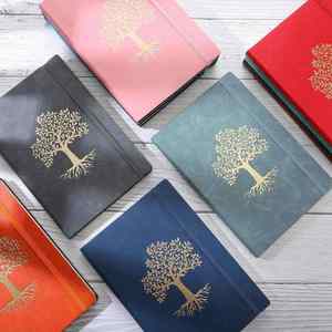 Carnet A5 en PU à couverture rigide avec bande élastique, estampage doré, logo personnalisé pour entreprise, produits tendance, nouveautés 2026 - Product Image 6