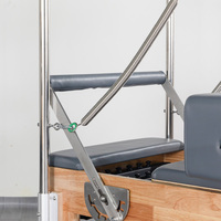 Alat Reformer Kayu Oak Cadillac Grosir 3 in 1 untuk Studio Yoga dan Peralatan Latihan Pilates