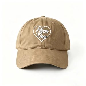 Gorra de béisbol de algodón casual para mujer con bordado de corazón, estilo Dad Hat, a la moda, bonita y bordada, para exteriores - Product Image 1