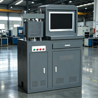 Machine d'essai de flexion et de compression par micro-ordinateur, deux modèles disponibles, grand espace de compression, longue course du piston