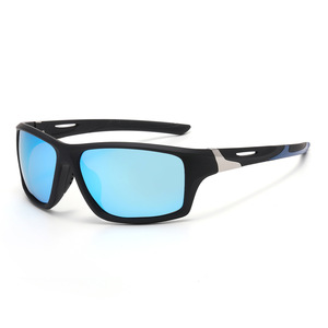 Sports Eyewear Polarized Sunglasses UV400 <b>Black</b> <b>Frame</b> TAC Lens For Fishing Cycling Driving Outdoor Activities - Product Image 4