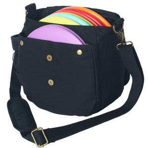 Bolsa de Disc Golf de Lona Encerada para Principiantes, Bolsa de Lona para Discos de Golf, Capacidad para 6-8 Discos - Product Image 5
