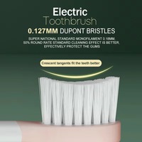 Cepillo de Dientes Eléctrico para Niños en Oferta, Resistente al Agua IPX7, Recargable por USB, Cepillo de Dientes Sónico de Dibujos Animados para Niños/Bebés con Temporizador Inteligente