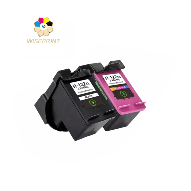 Wiseprint Compatible HP 122XL 122 XL Premium Color Remanufactured Ink Cartridge for Deskjet 1000 1010 3000 2050 1050 Printer