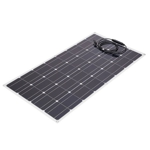 Panneaux solaires haute efficacité 12V 24V 36V 48V 100W 150W 200W 350W Système monocristallin flexible - Product Image 4