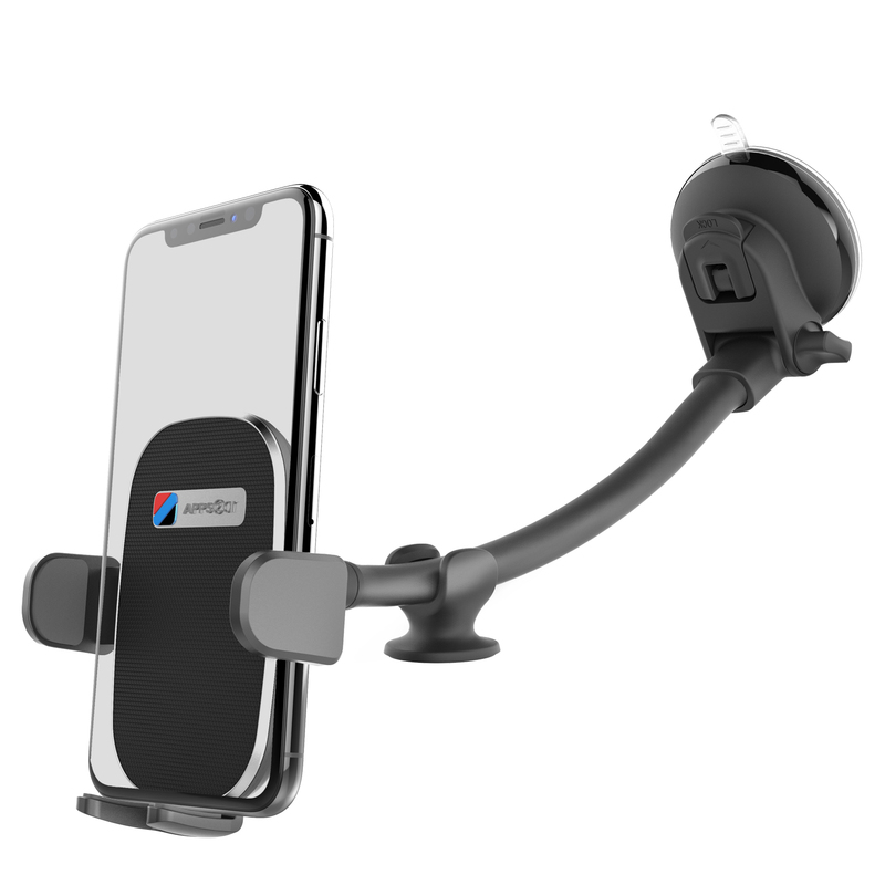 APPS2CAR ABS Dashboard Phone Holder Universal