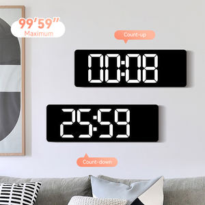 Reloj Despertador Digital LED Inteligente de Escritorio con Gran Pantalla, Temporizador y Espejo, Ideal para Mesita de Noche - Product Image 4