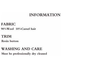 Long <span class=keywords><strong>manteau</strong></span> en laine pour femmes en duvet de chameau pour l'hiver avec ceinture - Product Image 5