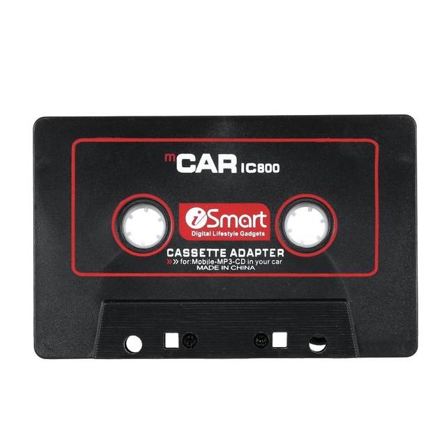 Audio AUX Car Cassette Tape Adapter Converter 3.5MM Fit for IOS Andriod Phone MP3