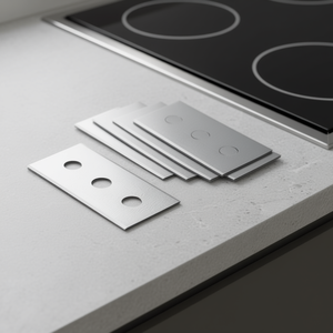 Lames de rechange pour grattoirs de plaque vitrocéramique, lot de 5, Metaltex - Product Image 3