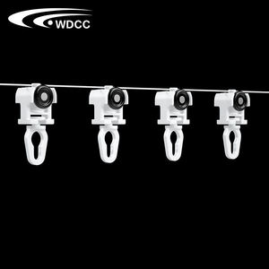Hot Selling Ripple Fold Curtain Rail S Wave Curtain Runner Wave Ripple Fold Curtain Track Runner - Product Image 2