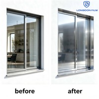 Film teinté pour vitres en PET, protection UV, 2MIL, film commercial, film solaire pour fenêtres, film isolant thermique, vente en gros en usine, en vrac