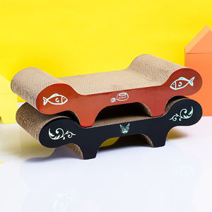 Großhandel Custom <span class=keywords><strong>Cat</strong></span> <span class=keywords><strong>Scratch</strong></span> <span class=keywords><strong>Lounge</strong></span> Langlebiges Wellbett für Katzen - Product Image 2