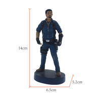 Bobblehead d'héroïne de jeu de style anime personnalisé-décor de tableau de bord de voiture 3D, cadeau unique de joueur et souvenir d'anniversaire/d'événement à collectionner