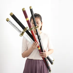 104cm Zoro espada Cosplay una Katana pieza espada de madera Anime Katana juguete Zoro espada