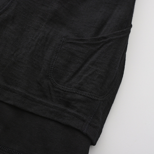 GYM Wear RWS Merino Wool and Organic Cotton Drawstring <strong>Slim</strong> <strong>Fit</strong> Anti-Odor Double Layer <strong>Men</strong> Breathable Quick Dry <strong>Shorts</strong> - Product Image 5