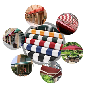 Anti-UV-Sonnenschutz gewebe 100% lösungs gefärbtes Acryl-Außen gewebe für Bootszelt-Markisen strand - Product Image 3