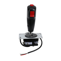 Joystick de contrôleur de jeu de vol de PC d'arcade avec les boutons à jetons