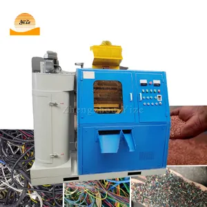 Séparateur automatique de recyclage de fil de cuivre de déchets de petits câbles
