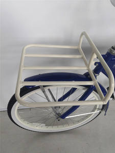 Bicicleta Retro Bitburger de 26 Pulgadas, Una Velocidad, Logotipo Personalizado, Bicicleta de Paseo con Canasta Delantera - Product Image 4