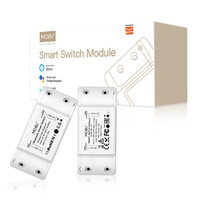 MoesHouse Wifi Tuya Android Smart Home Switch con pantalla OLED (<2 "640x480) Dispositivo de encendido/apagado Aplicación Control remoto Temporizador Alexa