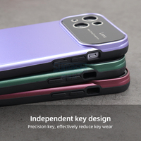 Funda de teléfono móvil con protección de lente de cámara Max galvanizada para i Phone 15 14 13 pro Max case TPU Phone case