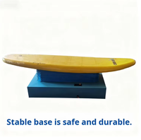Simulateur de surf électrique commercial - Manège interactif d'entraînement à l'équilibre