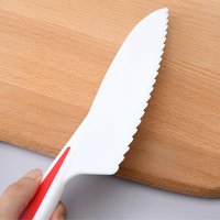 Couteaux à pain en plastique pour enfants, 3 pièces, spécialisés pour la cuisine et la pâtisserie, pour fruits et légumes, écologiques, logo personnalisé