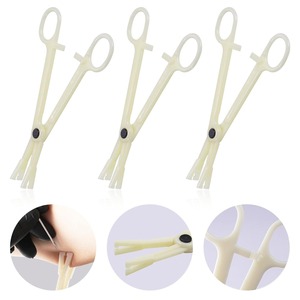 HadiyahBeauty jetable stérile ronde lèvre langue oreille nez pinces <span class=keywords><strong>nombril</strong></span> pince Triangle ouvert pince tatouage <span class=keywords><strong>Piercing</strong></span> outils - Product Image 6