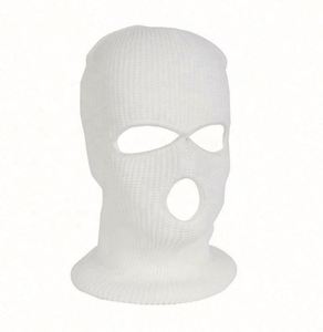 <b>Winter</b> Warm Head Men's Ski Cycling Cover Printed Face Mask Wool Knitted <b>Cap</b> Custom Logo Windproof Balaclava - Product Image 4