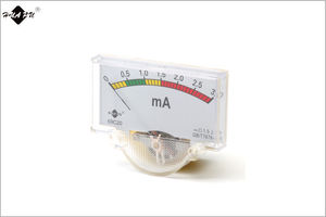 Hình Dạng Hình Chữ Nhật Loại Con Trỏ Bảng Điều Khiển Ampe Hiện Tại Máy Đo Cuộn Dây Di Chuyển Trực Tiếp DC 3.0mA Ampe Kế 69C20 80*44Mm - Product Image 2
