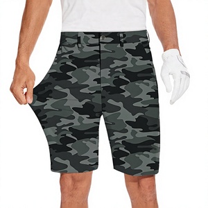 Pantalones Cortos Bermuda con Estampado de Camuflaje para Hombre, de Secado Rápido, con Bolsillos, Cintura Media, Cierre de Botones, Estilo Casual - Product Image 2