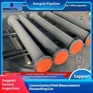 Tuyaux et raccords en acier revêtus de caoutchouc, norme ASTM, soudés pour les applications de tuyaux pétroliers et de forage, résistance à la corrosion chimique - Product Image 4