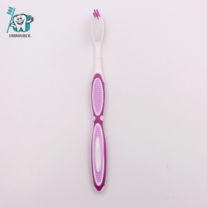 Adult Toothbrush HJ836 Ergonomic Long Handle Anti Slip Manual Toothbrush - Product Image 1