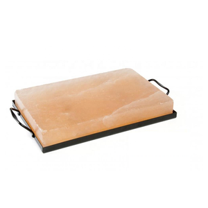 Dalle de sel rose de l'Himalaya d'origine pakistanaise 10x6x2 pouces, sculptée, qualité alimentaire, pour la cuisson, pour restaurants et barbecues, certifiée HACCP - Product Image 1