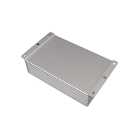 Boîtier en alliage d'aluminium extrudé personnalisé pour amplificateur de puissance, boîtiers de circuits imprimés, finition anodisée, indice de protection IP65, boîtier électronique extérieur