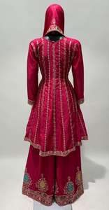 นักออกแบบเสื้อผ้าอินเดียและปากีสถาน ชุด Shysha Salwar Kameez พร้อม Dupatta สําหรับงานแต่งงาน มีจําหน่ายในราคาขายส่ง - Product Image 4