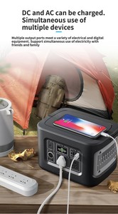 卸売リチウムLiFePO4バッテリー1000Wパワーバンクキャンプソーラーポータブル発電所 - Product Image 6