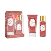 BodyPhilosophy wanita 2 buah Parfum Hadiah Set tahan lama asli wewangian romantis momen semprotan tubuh Losion untuk sehari-hari