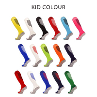 Violet vente en gros Football prêt à expédier chaussettes de Football hommes enfants Football athlétique Compression chaussettes de Football bas