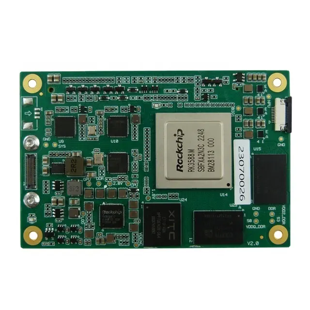 Công Nghiệp 8-Core Rk3588 Bộ Vi Xử Lý Mini Module 84Mm * 55Mm Com-Express Nhúng Bo Mạch Chủ SATA HDMI USB 3.0 Mới Rockchip Máy Tính Để Bàn