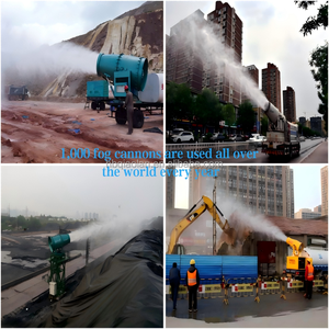 Nuovo 120m ambientale cannone nebbia con pompa e componenti del nucleo del motore cina produttore per la vendita - Product Image 3