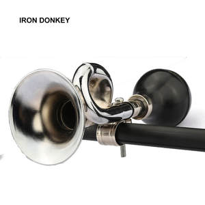 Corne à <span class=keywords><strong>air</strong></span> <span class=keywords><strong>super</strong></span> puissante IRONDONKEY pour vélo, corne à <span class=keywords><strong>air</strong></span> rétro en métal, cloche à presser, corne à <span class=keywords><strong>air</strong></span> pour vélo, numéro en caoutchouc, ampoule lumineuse - Product Image 3