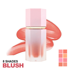 Venta caliente alto pigmento líquido cremoso rubor Etiqueta Privada mejilla rubor vegano maquillaje crema líquido rubor - Product Image 1