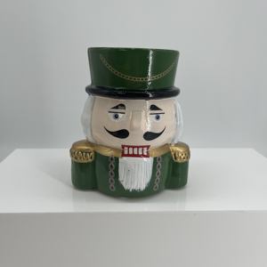 <span class=keywords><strong>Soldat</strong></span> <span class=keywords><strong>en</strong></span> <span class=keywords><strong>terre</strong></span> <span class=keywords><strong>cuite</strong></span> petit casse-noisette jardinière festive vacances maison et jardin décor rond <span class=keywords><strong>en</strong></span> céramique noël casse-noisette Pot de fleur - Product Image 3