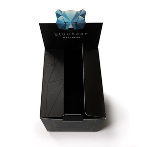 Tùy chỉnh Heavyweight dày cardstock hộp hiển thị Rack với Matt cán varnishing Tính năng TẠI CHỖ UV bạc lá in ấn - Product Image 4