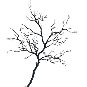 B005 Grandes Branches d'Arbre Artificielles en Plastique Imperméables pour Décoration Extérieure Mariage Vert Café Bleu Blanc - Product Image 4