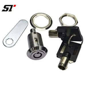 3/<span class=keywords><strong>4</strong></span> צילינץ קוטר סגסוגת כרום לסיים מצלמת ארון נעילה עבור ריהוט מתכת דלת הזזה רהיטים מתכת - Product Image 3